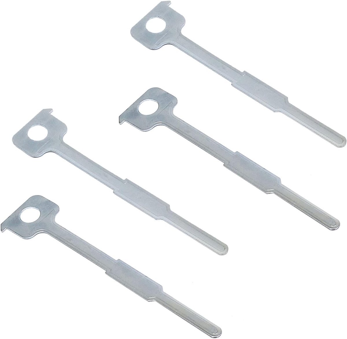 SnelShoppen - 4Pcs Stereo Verwijderingsgereedschap - Vervangende Radio Auto Verwijder Tool Sleutels - Lichtgewicht en Duurzaam - Geschikt voor Kenwood