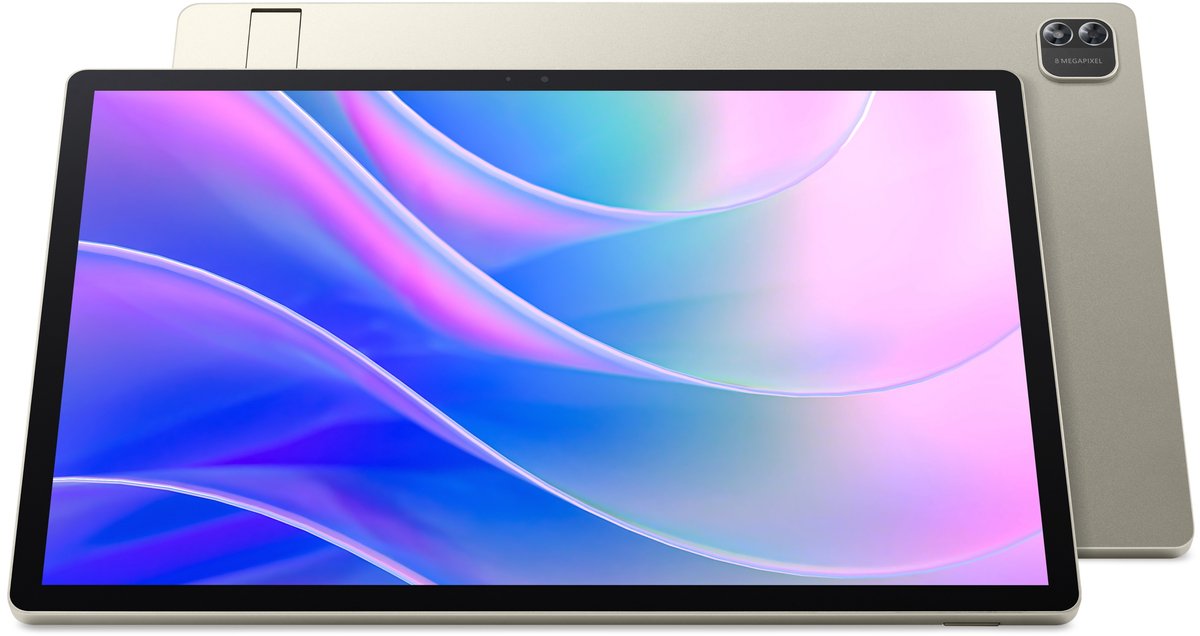 Acer Iconia A16 - Tablet - 16 inch - 6GB - 128GB - Zilver