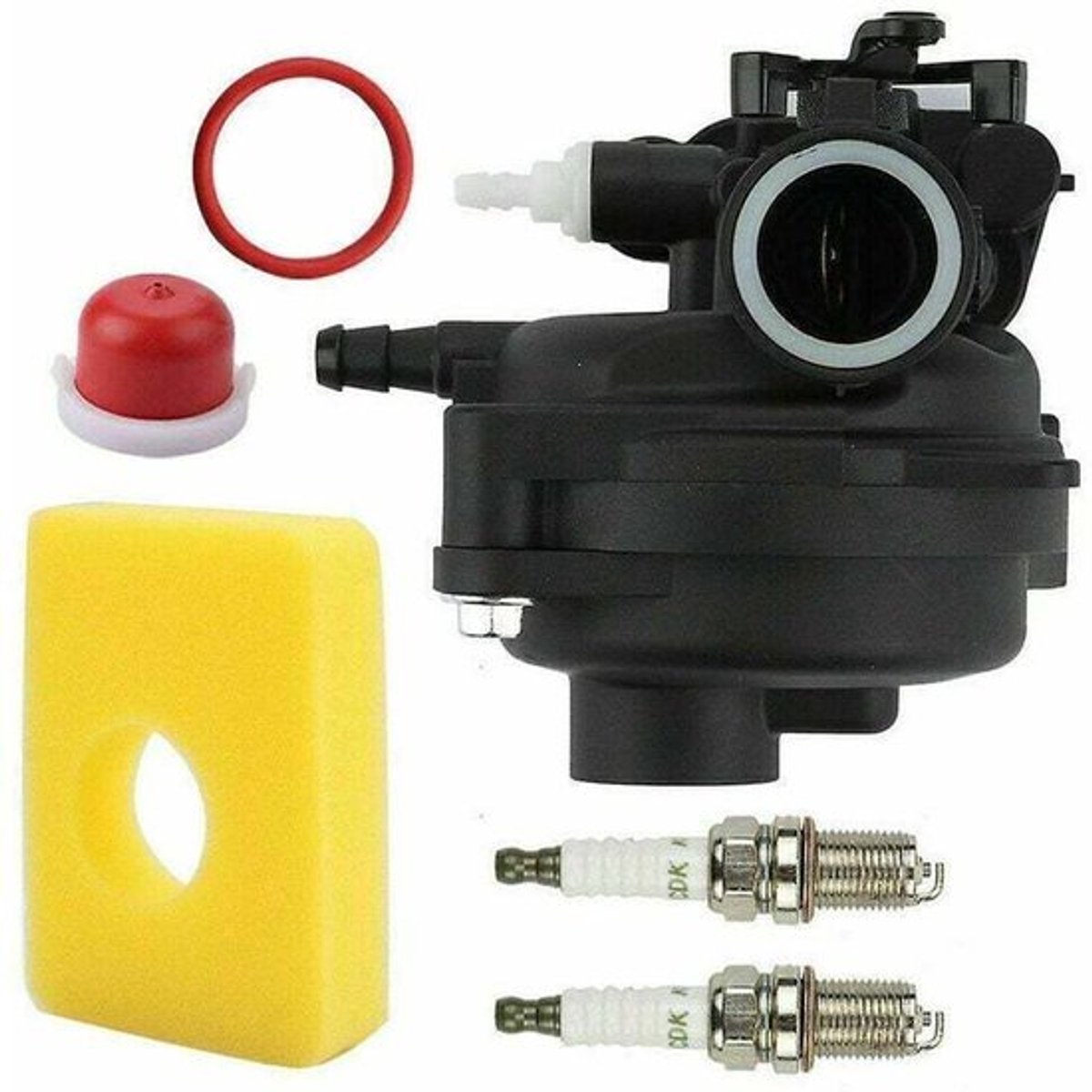 Carburateur 799583 geschikt voor Briggs & Stratton 300E 450E 500E OVH 125cc 140cc motoren (08P502 09P602 serie), geschikt geschikt voor 591160, 595656, 591979 en 593261.