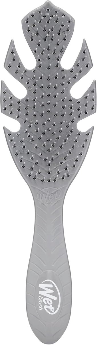 Thijox - Biodegradable Detangler Haarborstel, Unisex, UltraSoft Borstels, Ergonomische Handle, Geschikt voor Alle Haartypes, Charcoal, Duurzaam, Milie