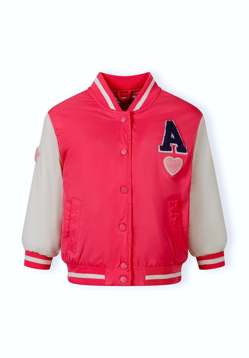 Minoti varsity bomberjack meisjes - roze