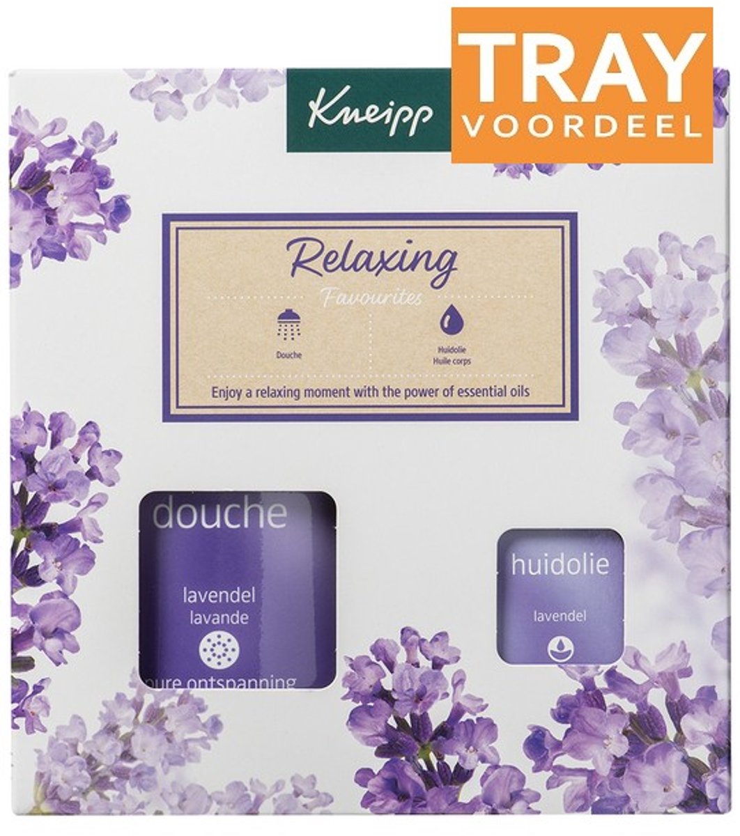 KNEIPP LAVENDEL RELAXING FAVOURITES GESCHENKSET 4 X 1 STUK