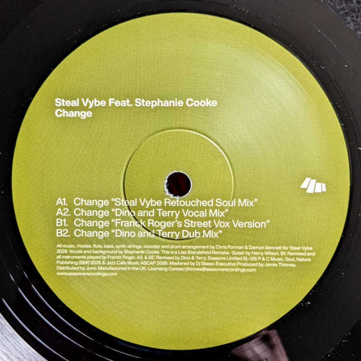 Steal Vybe, Stephanie Cooke - Change