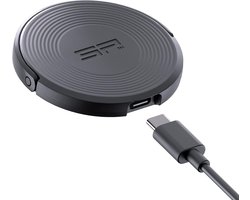 SnelShoppen - Draadloze Oplader Smartphone SP Connect SPC+ Charging Pad - Snelle en Veilige Montage voor Fiets, Motor en Auto - Slank, Beschermend en