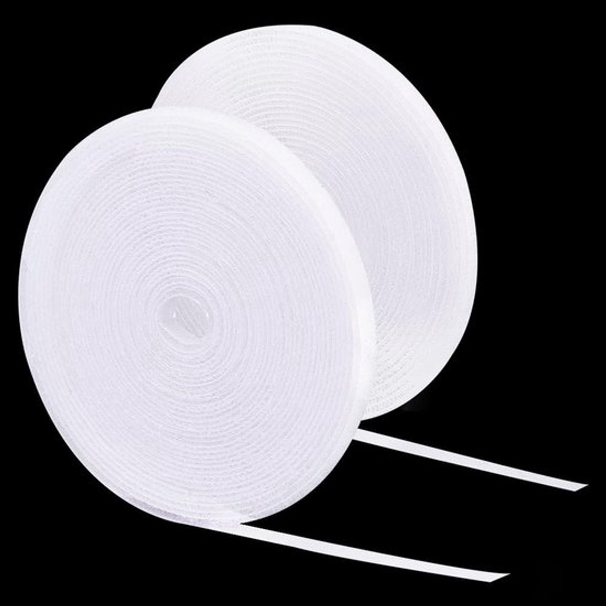 Solidchoice - Dailygoody - Mini Naaien Tape - DIY Haak en Lus Tape - Wit - Extreem