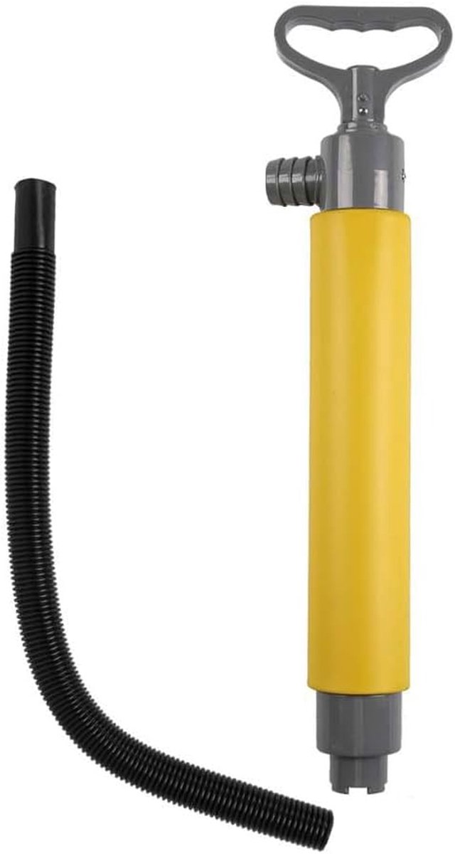 Handmatige lenspomp - Waterpomp boot - Boot leegpompen - Met slang - Draagbaar - Zwart
