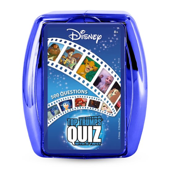 Winning Moves Disney quiz kaartspel - educatief Disney spel.