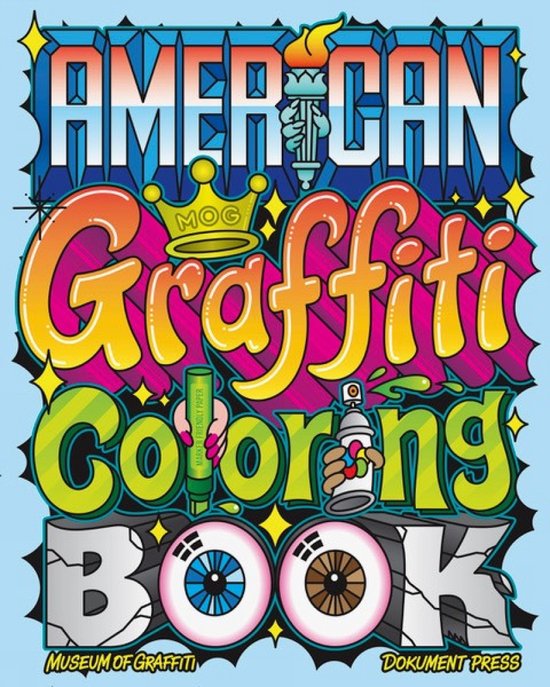 American Graffiti Coloring Book - cover