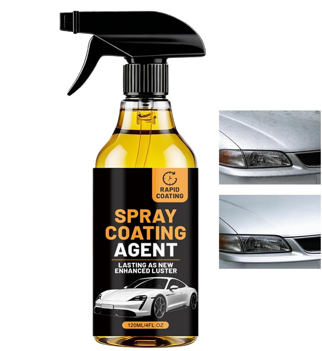 Nanokeramische Coating - Auto Bescherming - Voertuig Glans - Actieve Zelfreiniging - 300 ml - Transparant