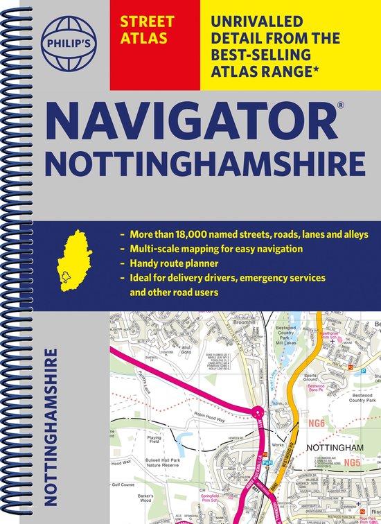 Philip's Street Atlas- Philip's Navigator Street Atlas Notti ... - cover