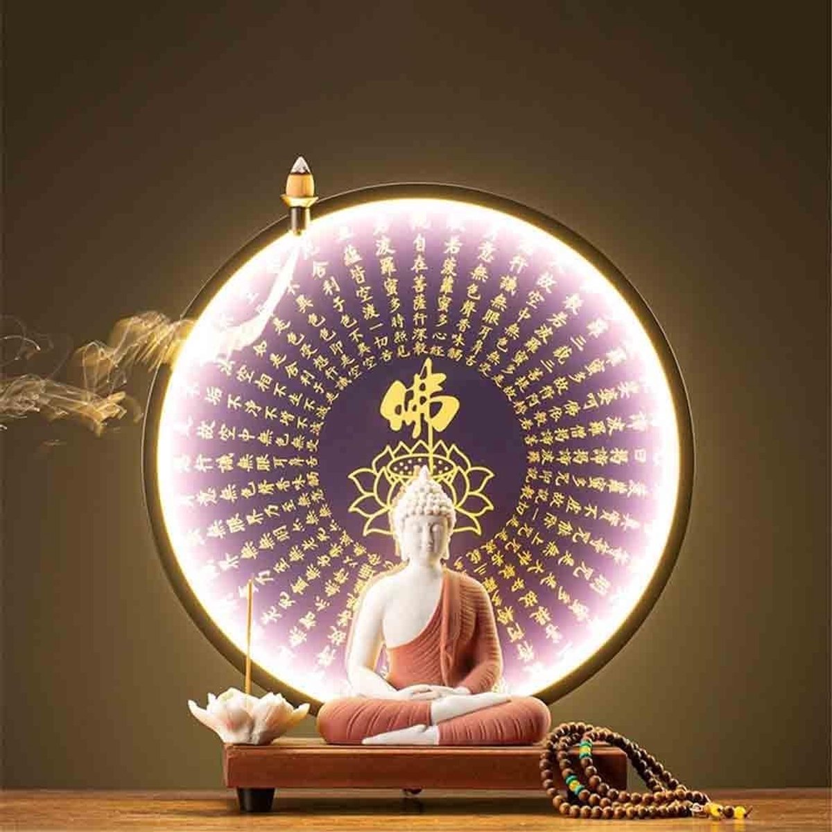 Keramisch Boeddhabeeld Ornament - Boeddha Decoratie thumbnail 5