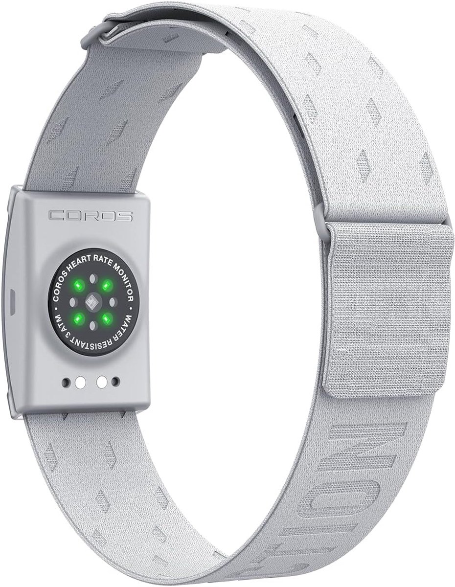 Hartslagmeter Armband - Sporthorloge Sensor - Sport Trainingsdata - Geavanceerde Sensor - 38 Uur Batterij - Grijs