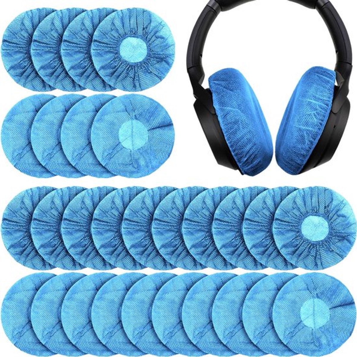 Vt products - Hoofdtelefoon Oorhoezen - Sanitaire Oorkussenhoezen - Comfortabel