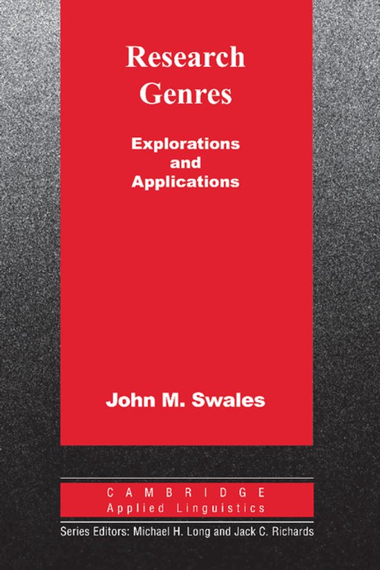 Research Genres - cover