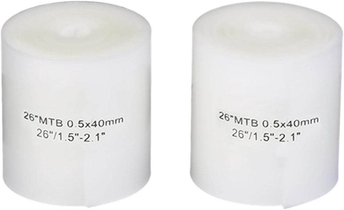 Fietsband Bescherming - Liner Tape - Lekvrije Banden - Schild tegen Prikken - 2 stuks 26 inch - N.v.t.