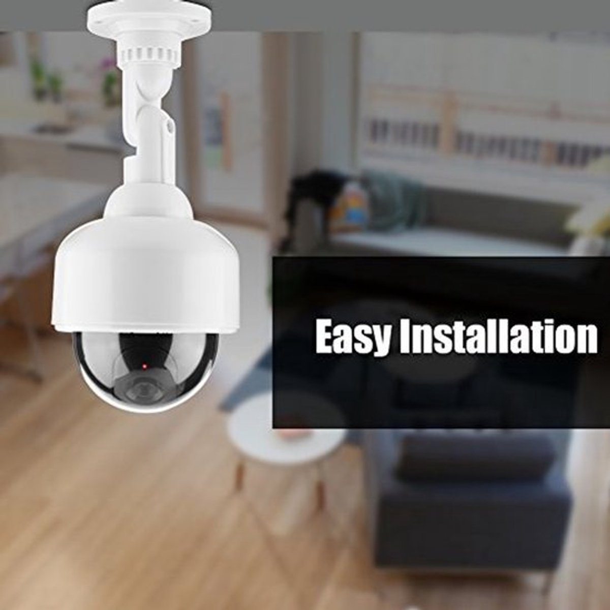 Dome beveiligingscamera met LED flits - Store_7
