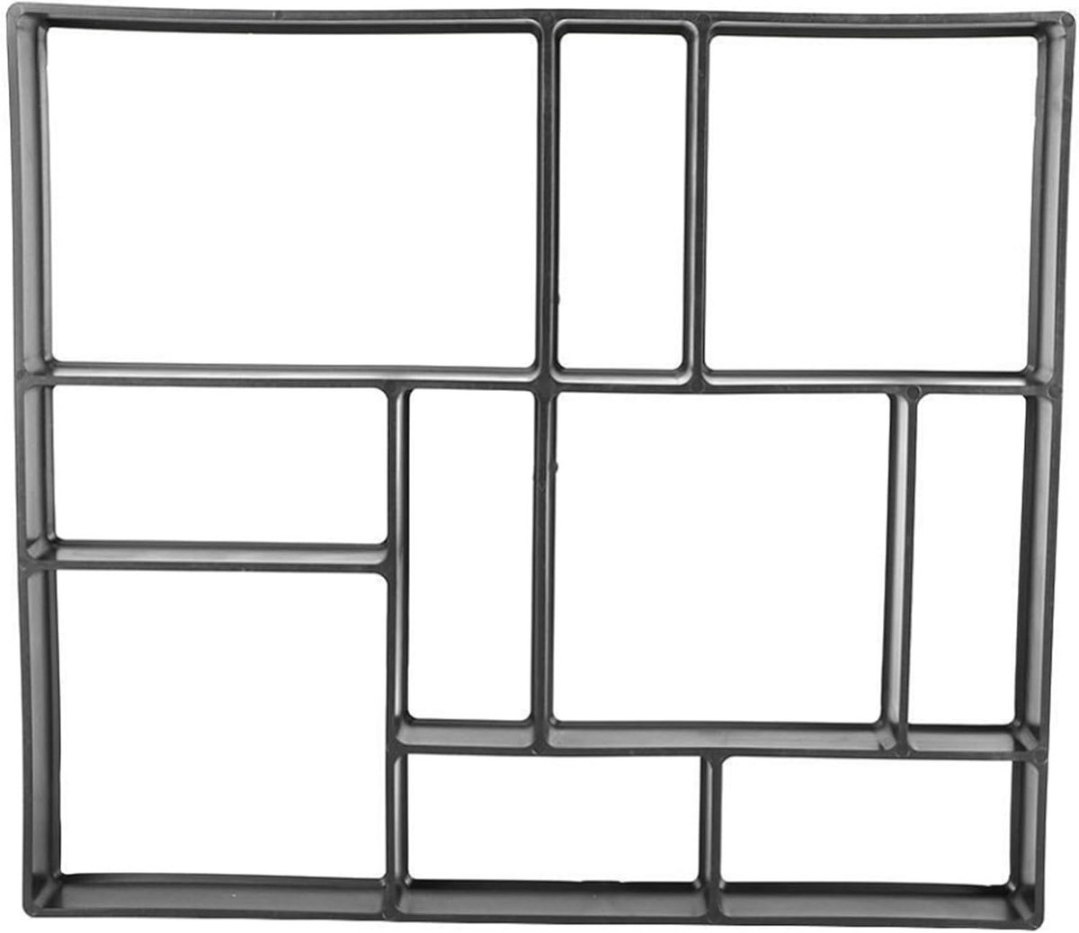 Betonmal - Pad Maker - Tuinpad Aanleggen - Herbruikbaar Plastic - 400x450mm - Zwart