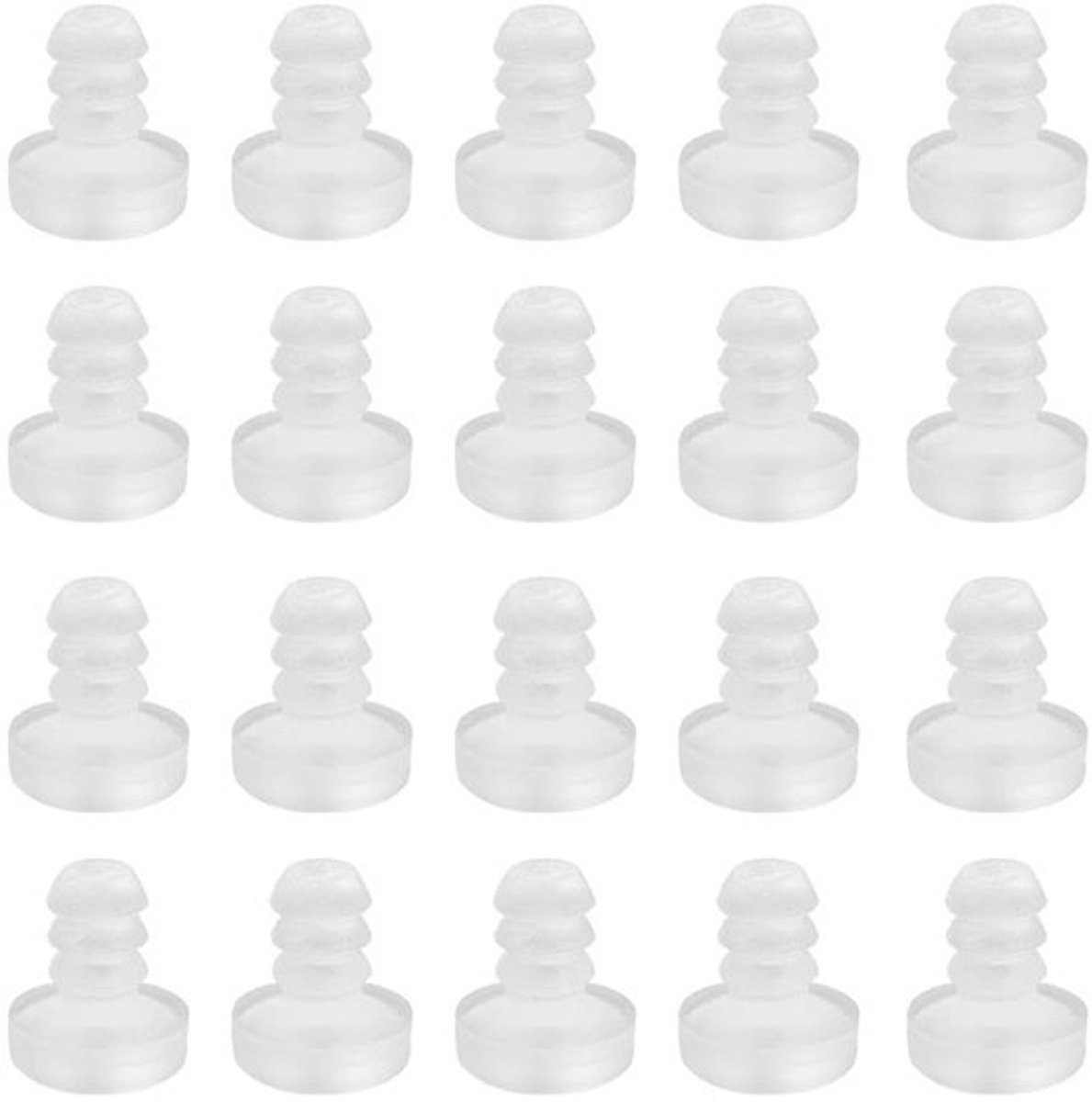 Store_7 - Rubberen stoppers - Meubels - Transparant - Deurdemper - Anti-botsing
