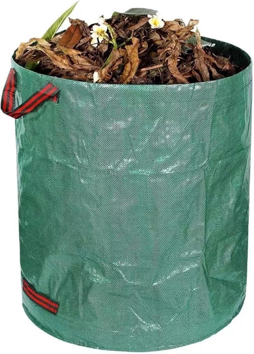 Tuinafvalzakken - Vuilniszakken Tuin - Tuin Opruimen - Scheurvast Materiaal - Tot 500L - Groen