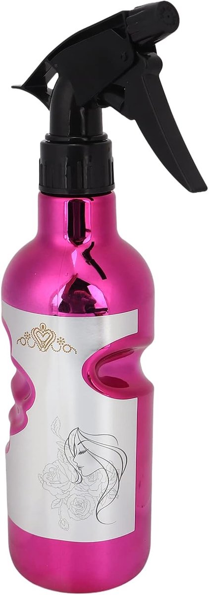 Waterspuitfles - Fijne nevel - Planten water geven - Ergonomisch ontwerp - 26 x 12 x 7 cm - Roze paars