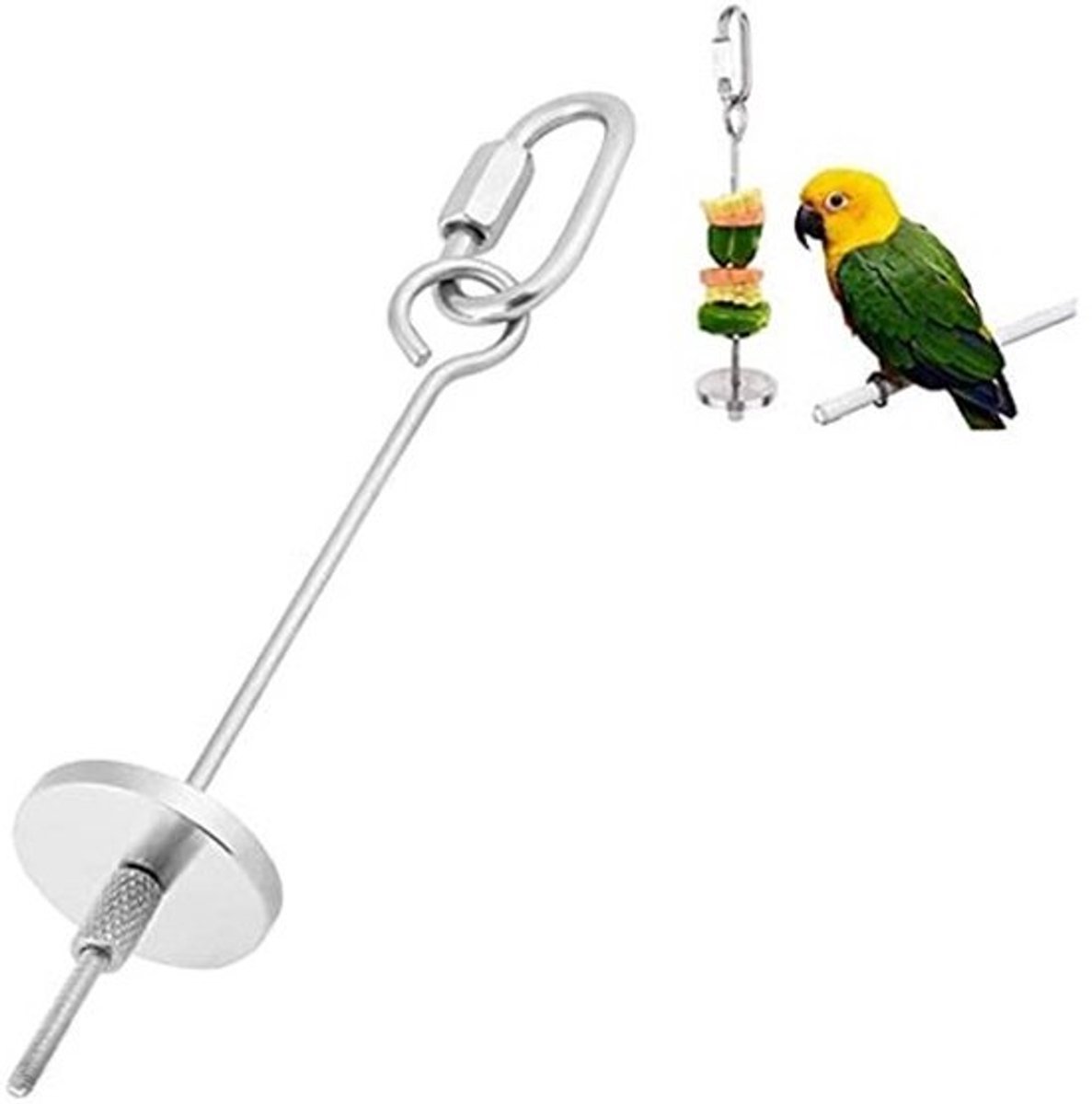 Allecto - Birds Food Holder - Vogelvoederhouder - Roestvrij staal - Geschikt voor