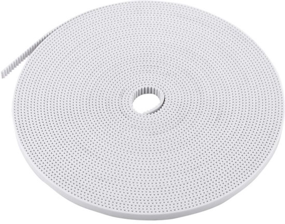 VT Goods - 2gt-6 Distributieriem - Sterke tandriem - Flexibel en slijtvast - Wit