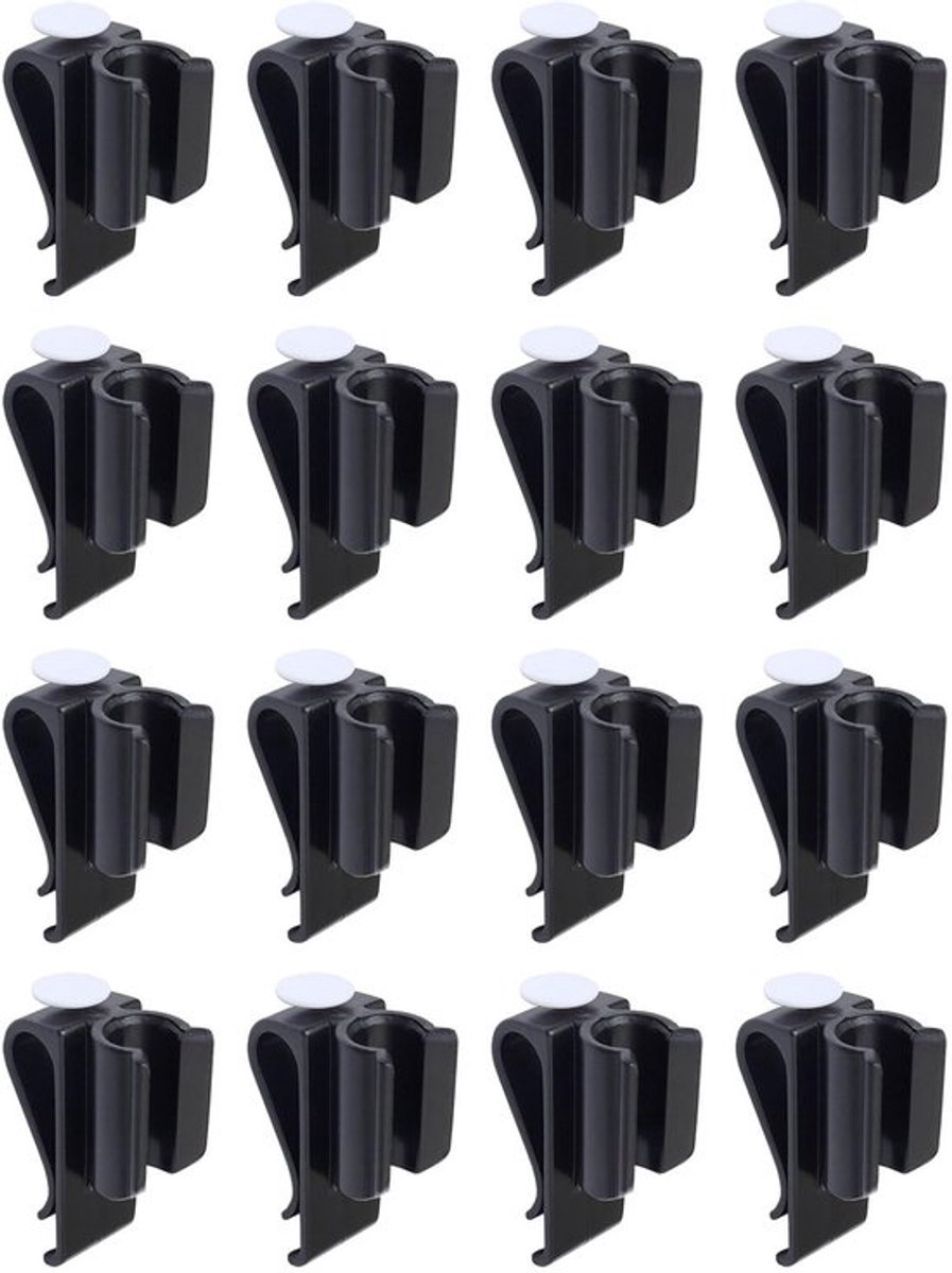 Organizer voor putter met 16 clips in golfclubtas
