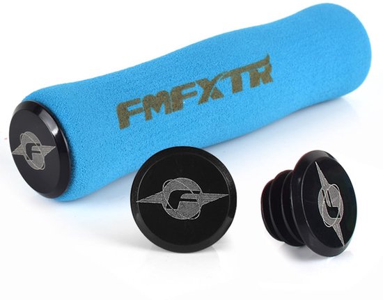 Fietsgrips met Lenkerstoppen voor Mountainbike - Soft Comfort — afbeelding 2