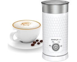 Melkopschuimer 4-in-1 – Elektrisch – Warm & Koud Melkschuim – Melkverwarmer – 300 ml – RVS
