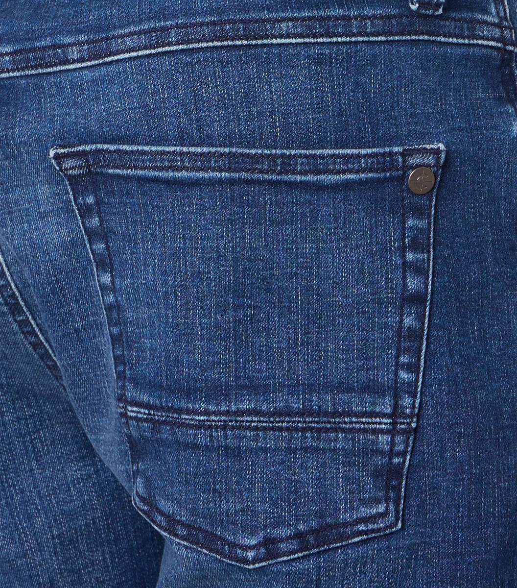 CASA MODA jeans shorts STEVE - heren 5-pocket korte spijkerbroek - blauw