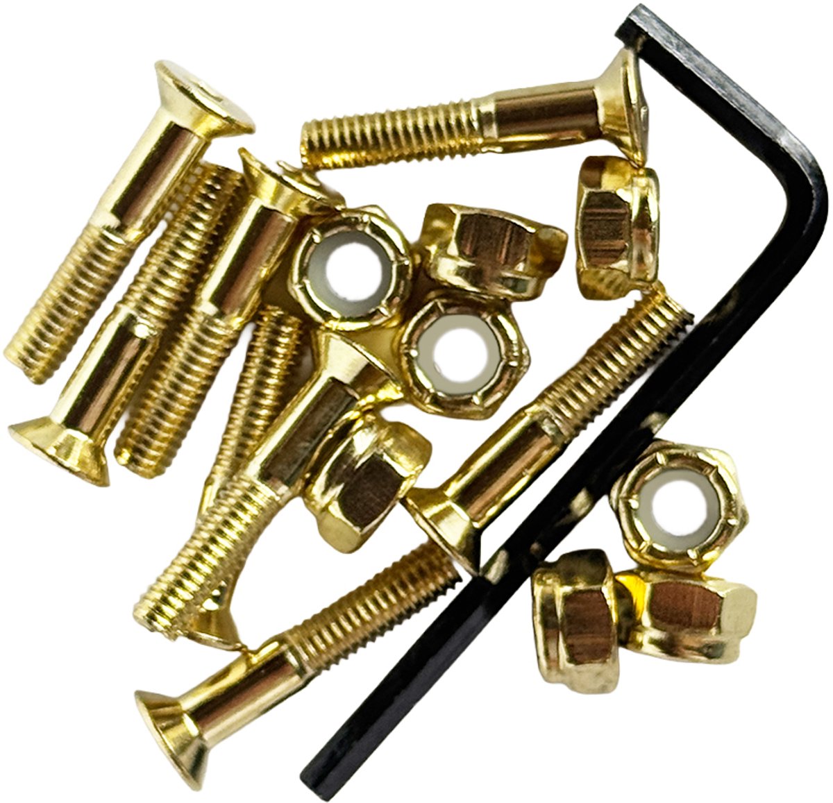 1" Allen hardware (Gold)