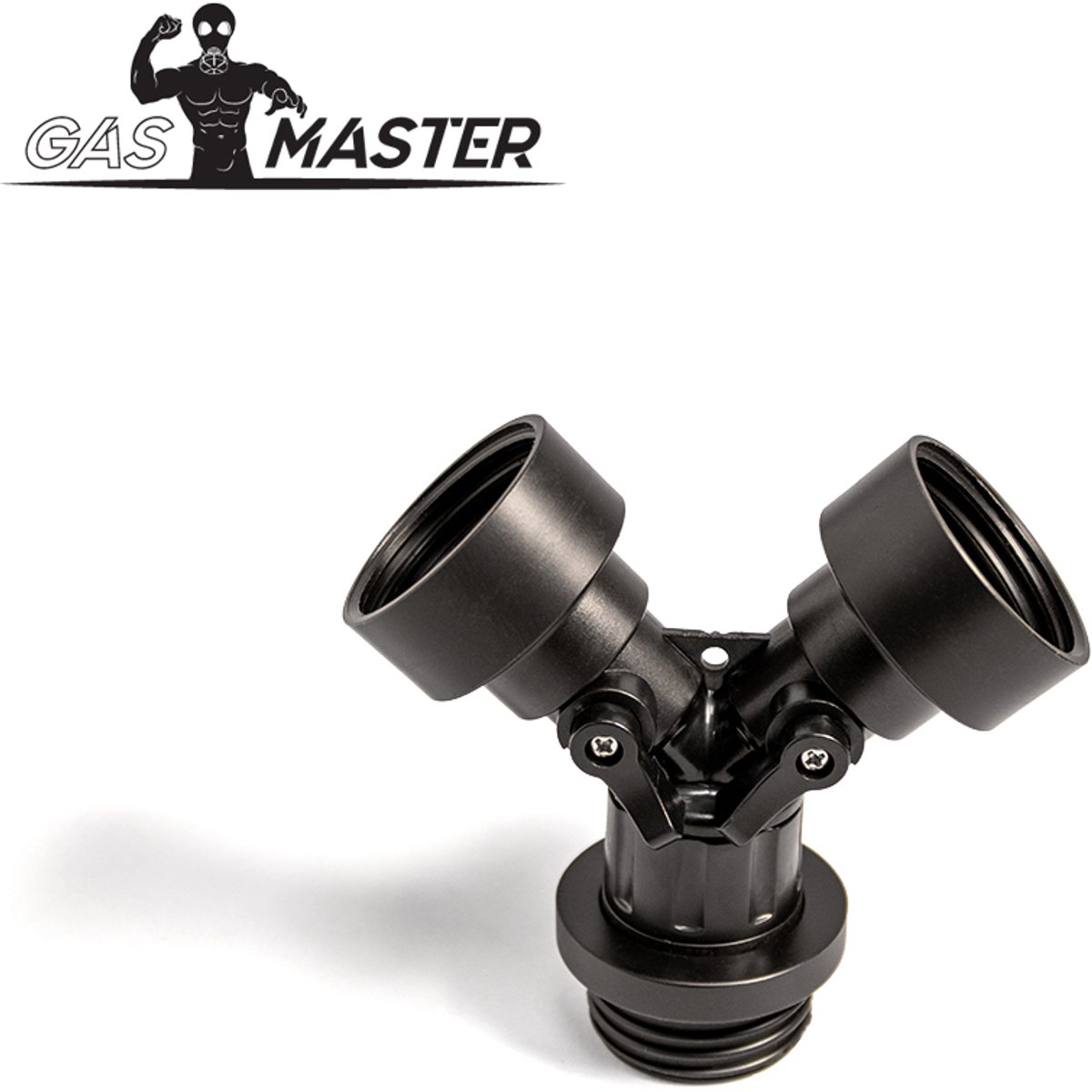 GASMASTER - Y-Valve Air Selector - Dubbel plezier - Compact ontwerp