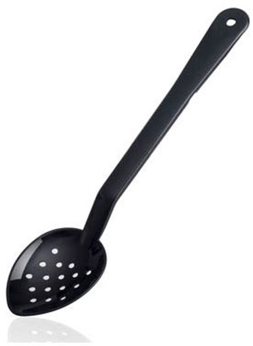 Araven Opscheplepel Zwart Geperforeerd Pc 33cm