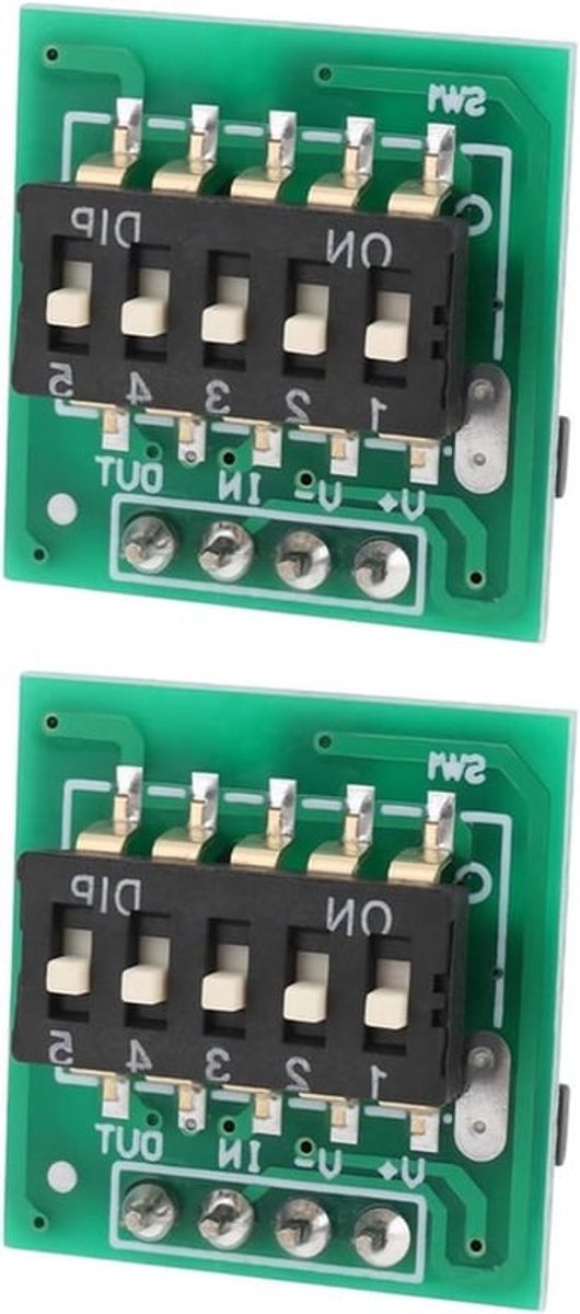 Verstelbare Timer Module - Elektronica - 3.3V - 18V - Doe-het-zelf Timer - Geschikt voor DIY Projecten - Zwart - Tijdsregeling - Elektronische Timer .