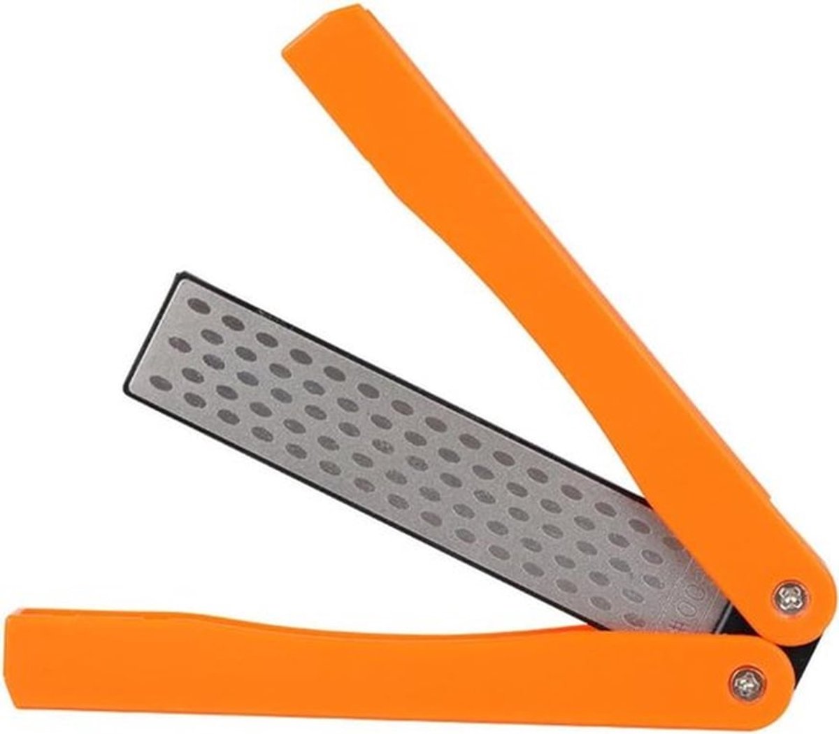 Slijpsteen - 400/600 Grit - Opvouwbaar - Dubbelzijdig - Draagbaar - Buiten, Keuken, Tuin - Kamperen - Diamant geschikt - Zak - Groen