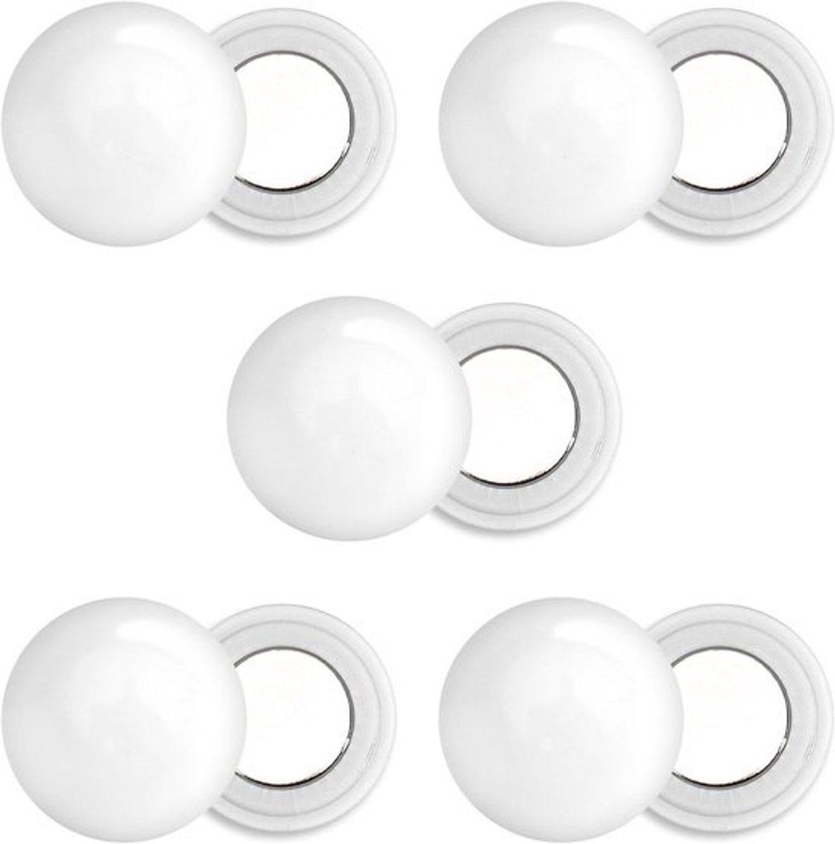 Premium Magnetische Startnummerhouders voor Hardlopers - 5 Paar Race Clips voor Marathon en Wedstrijden, Duurzaam en Lichtgewicht, Ideaal voor Sporters