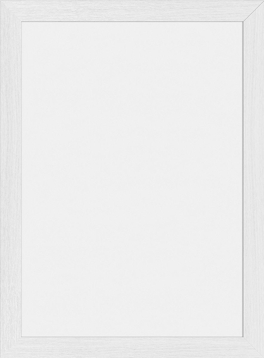 Securit® Medium houten wit wandkrijtbord