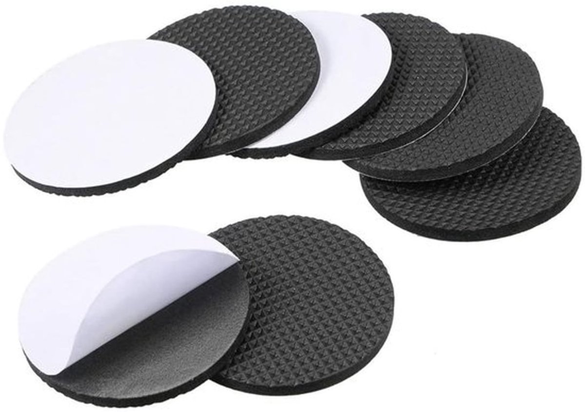 Meubelpads Zelfklevend - EVA Pads - 60mm Diameter - 4mm Dikte - Ronde - Set van 8 - Viltjes
