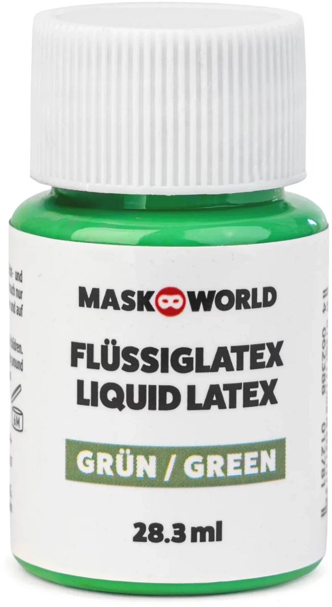 Vloeibare latex groen 28,3 ml