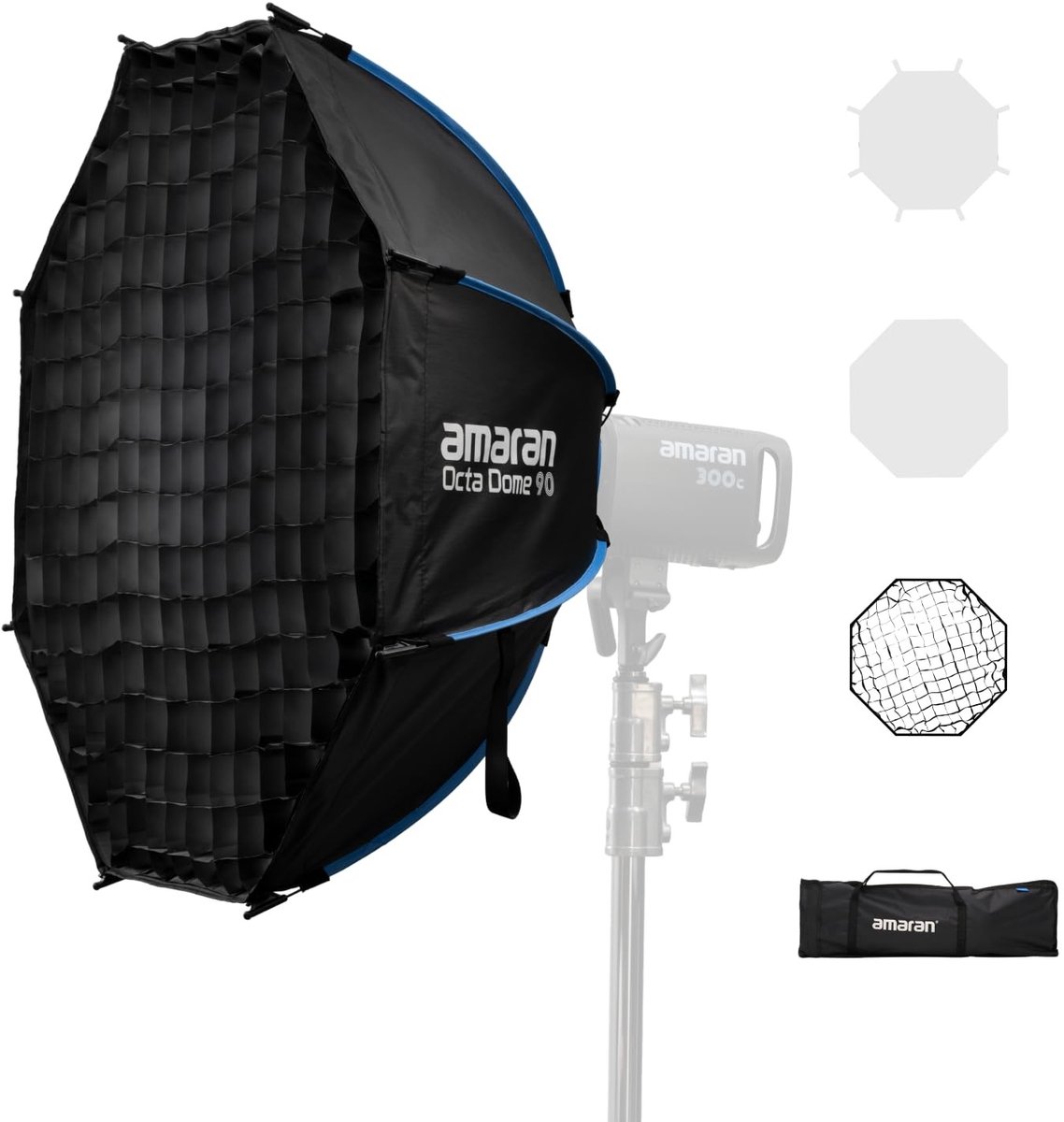 Solidchoice - Octagon Softbox 90 cm met Snelle Montage voor Portretfotografie