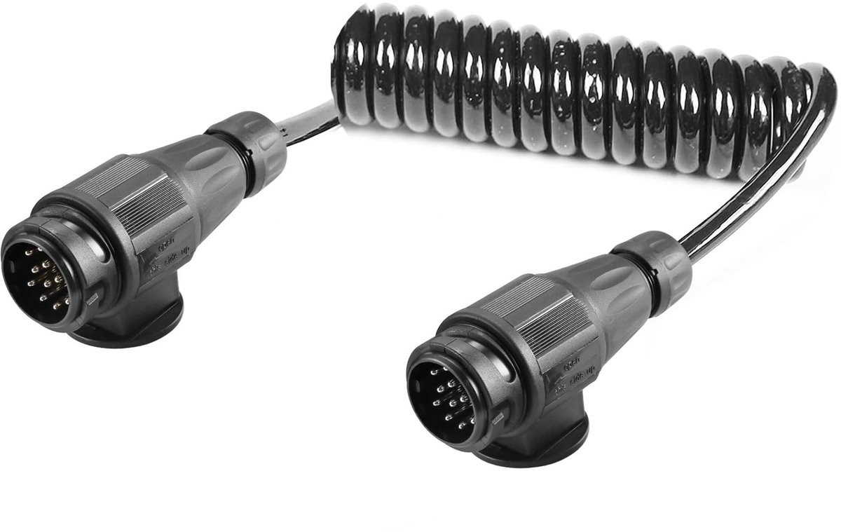 Solidchoice - 2 Meter 13-Pins Trailer Verlengkabel met Stekker