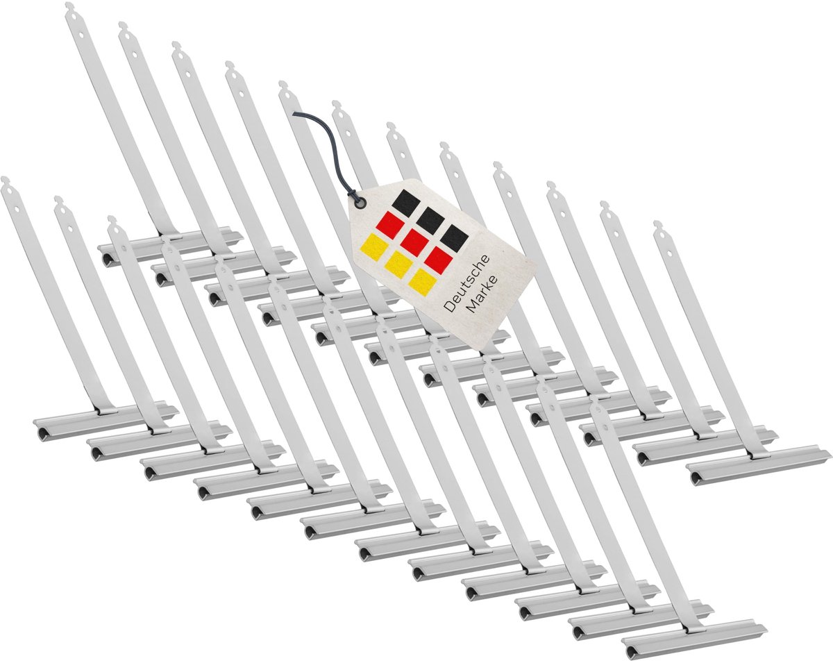 Solidchoice - Roldeurvering Maxi, 24 Stuks, Hoogwaardige Staal