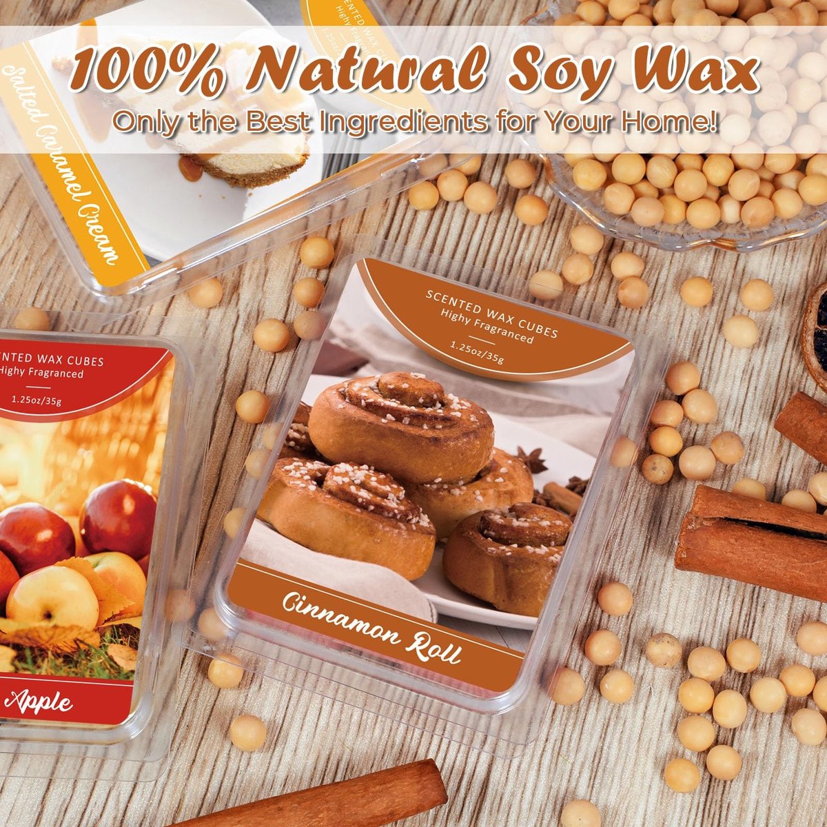 Solidchoice - Geurende Soja Was Melts voor Huisfragrance