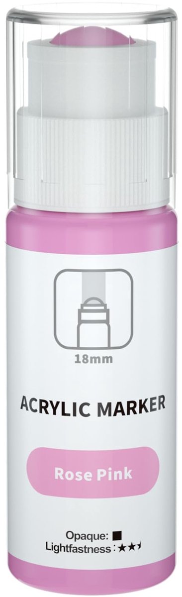 Solidchoice - Jumbo Verf Marker 18mm voor Canvas, Metaal en Papier