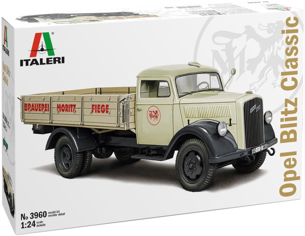 Solidchoice - Modelbouwpakket 1:24 Opel Blitz Vrachtwagen