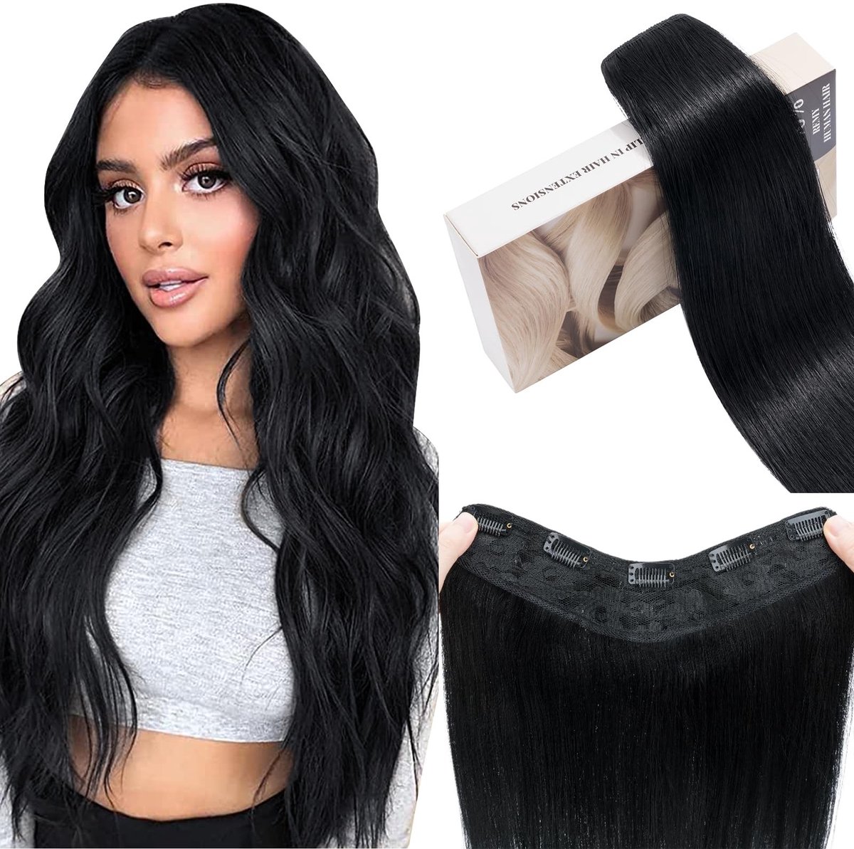 Solidchoice - Clip-In Echte Haarextensions voor een Glamoureuze Uiterlijk