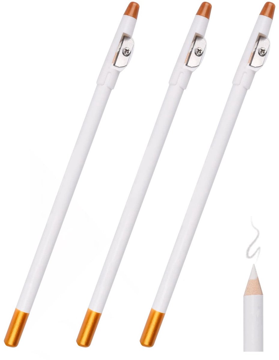 Solidchoice - Set van 3 Scheerpencil met Ingebouwde Slijper