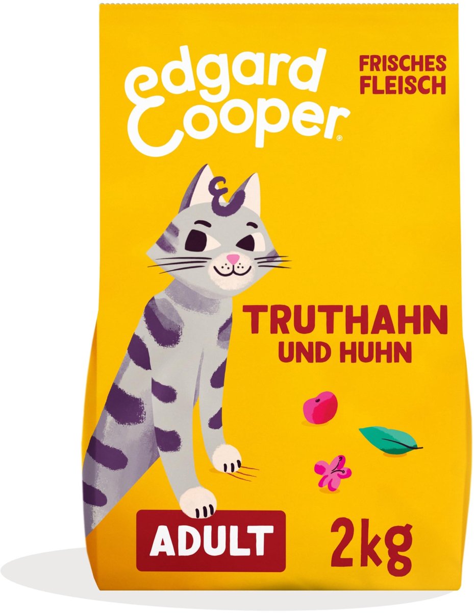 Solidchoice - Droogvoer voor Katten met Kalkoen en Kip, Graanvrij