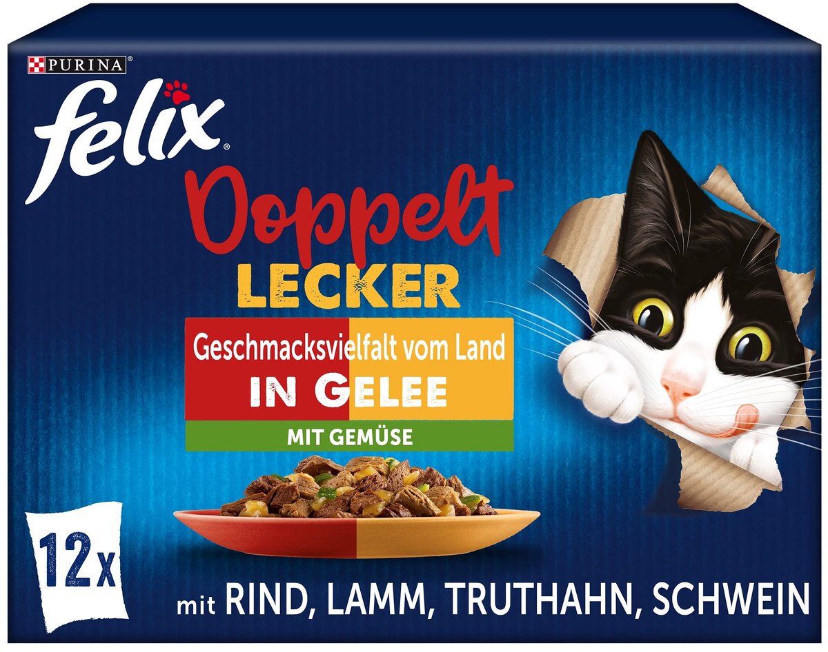 Solidchoice – Kattenvoer in Gelei, Variatie Mix, 6-Pack
