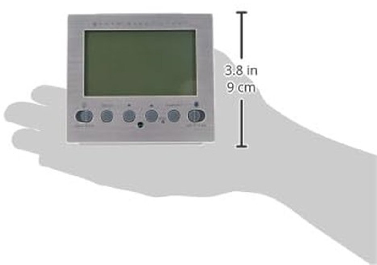 Solidchoice - Digitale Wekkerradio met Dagtijd en Temperatuur